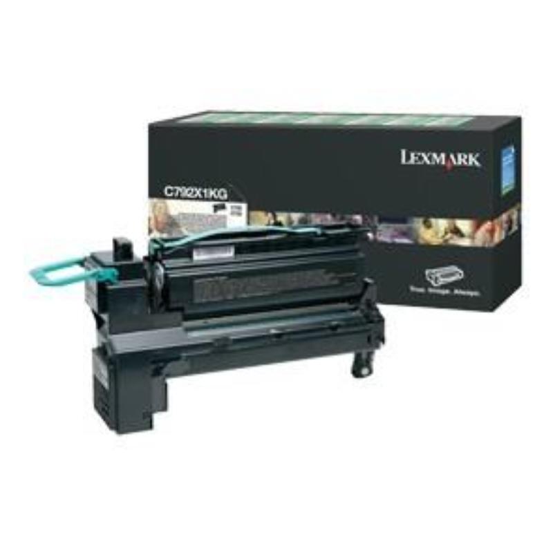Lexmark c792x1kg cartuccia toner 1 pz originale nero