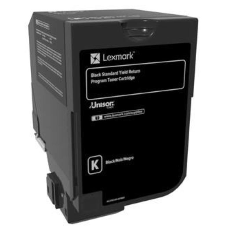 Lexmark 74c2sk0 cartuccia toner 1 pz originale nero