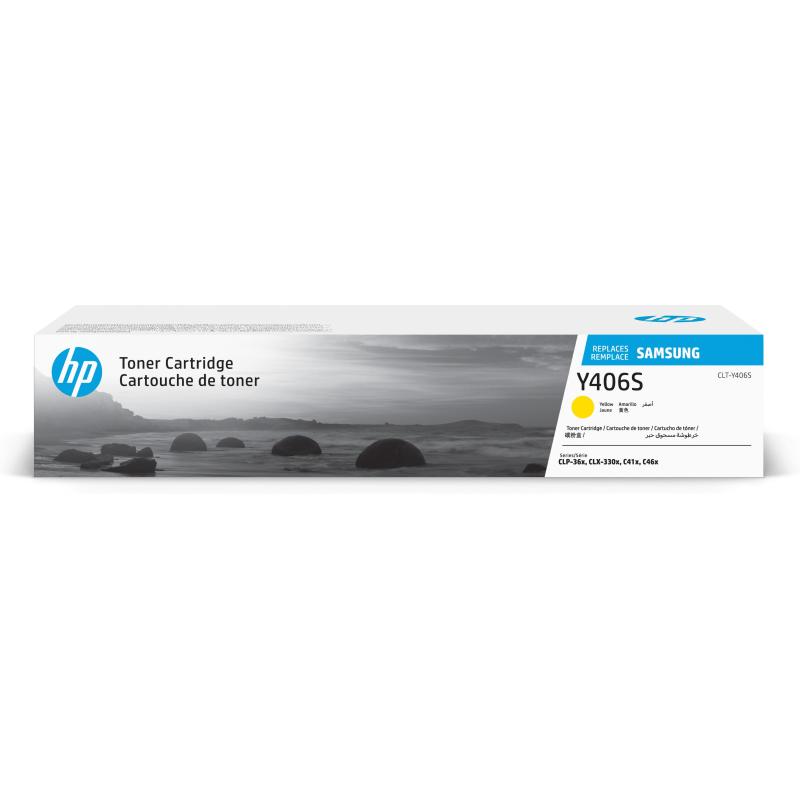 Samsung cartuccia toner giallo originale hp clt-y406s