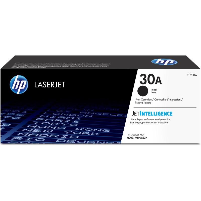 Hp cartuccia toner nero originale laserjet 30a