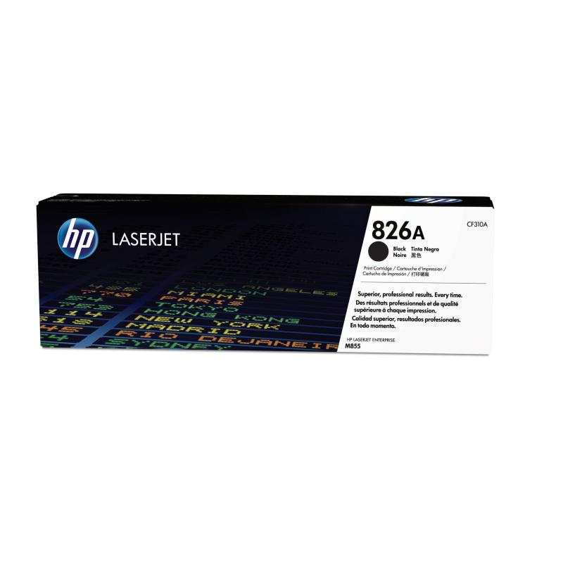 Hp cartuccia toner originale nero laserjet 826a