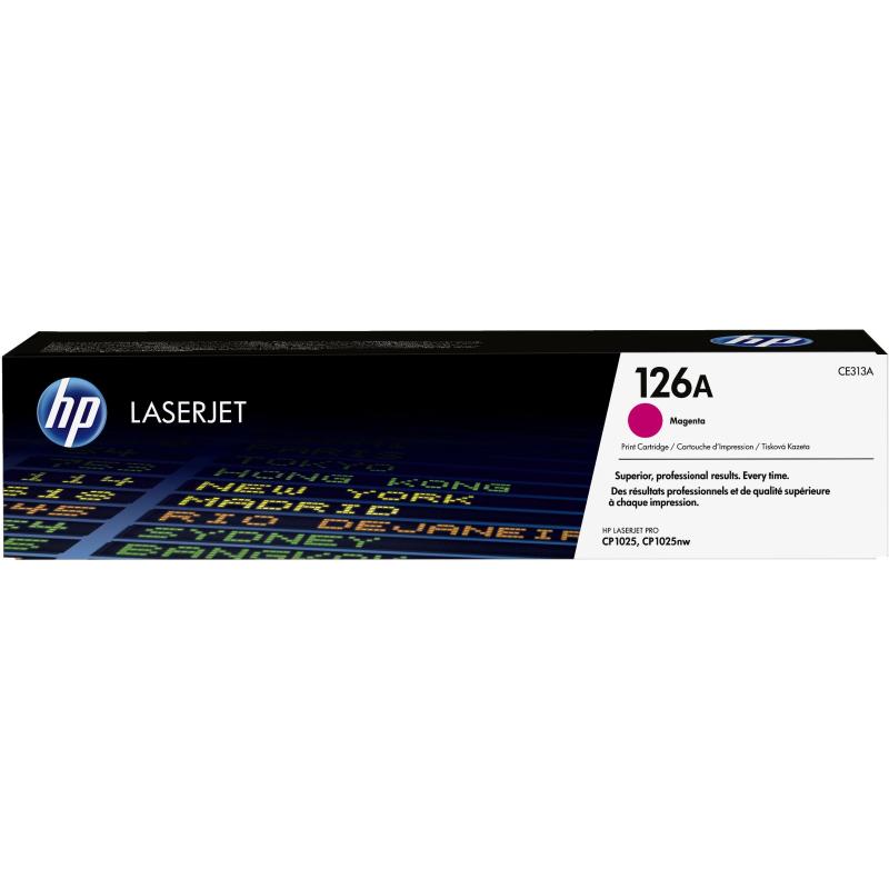 Hp cartuccia toner originale magenta laserjet 126a
