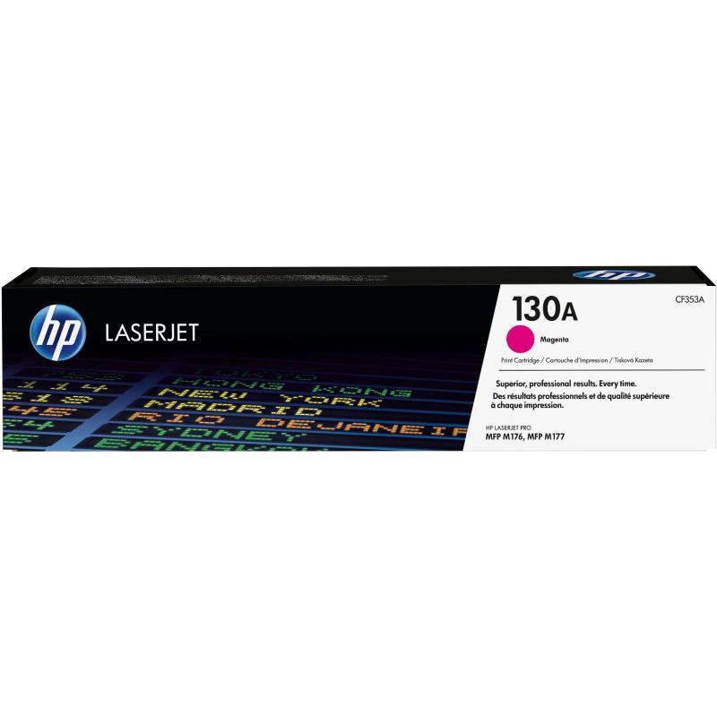 Hp cartuccia toner originale magenta laserjet 130a