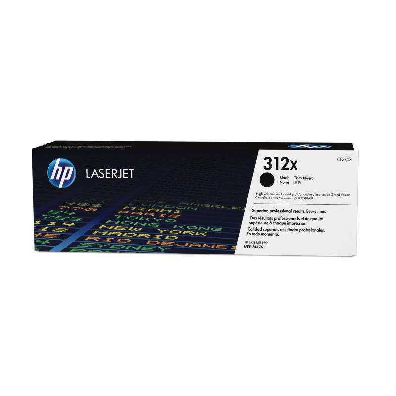 Hp cartuccia toner nero laserjet 312x ad alta capacità