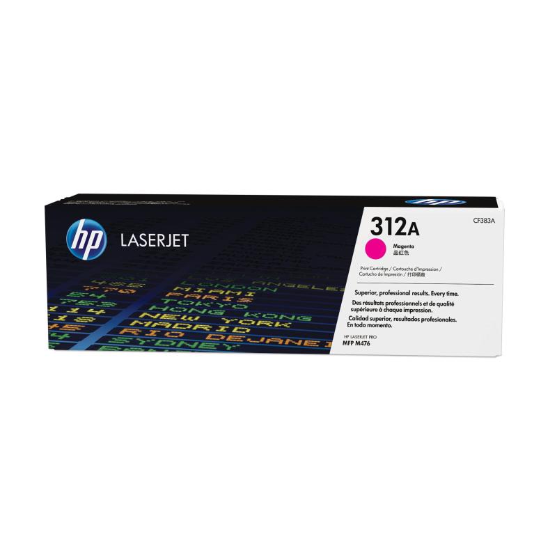 Hp cartuccia toner magenta laserjet 312a