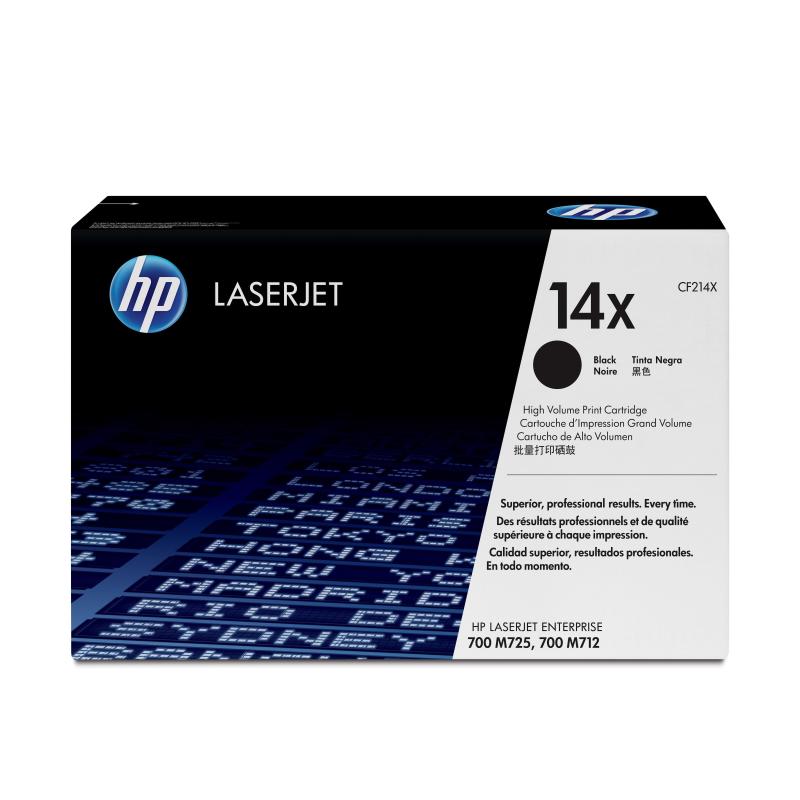 Hp cartuccia toner originale nero ad alta capacità laserjet 14x