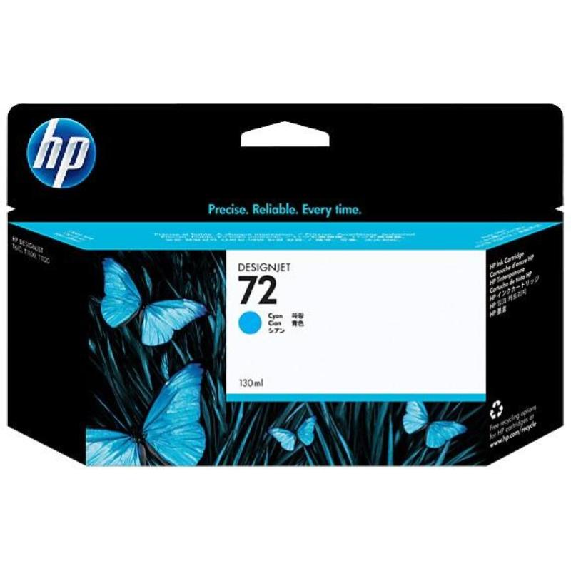 Hp cartuccia inchiostro ciano 72, 130 ml