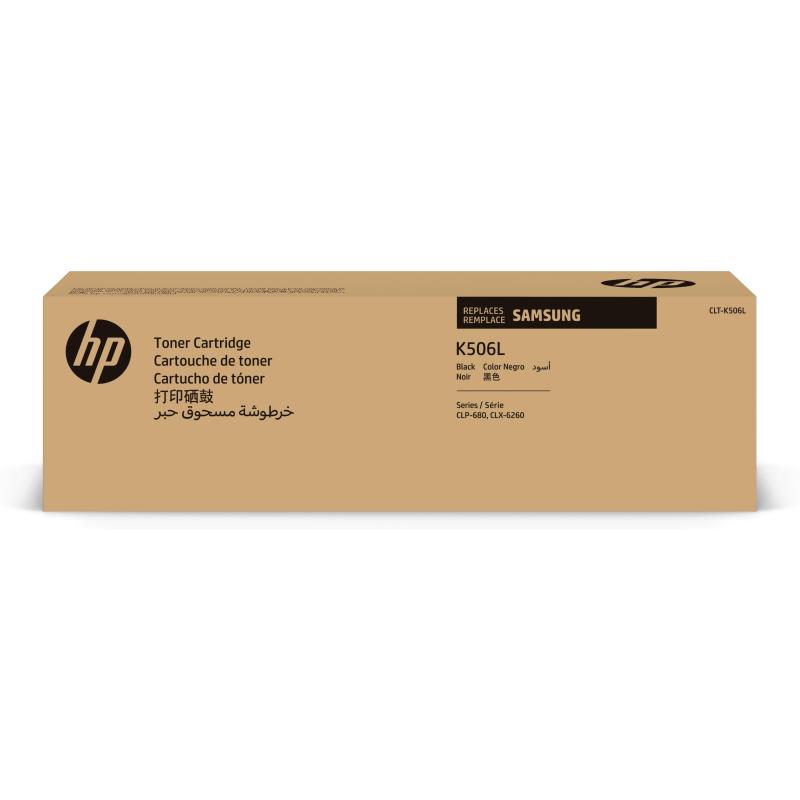 Samsung cartuccia toner nero originale hp clt-k506l ad alta capacità