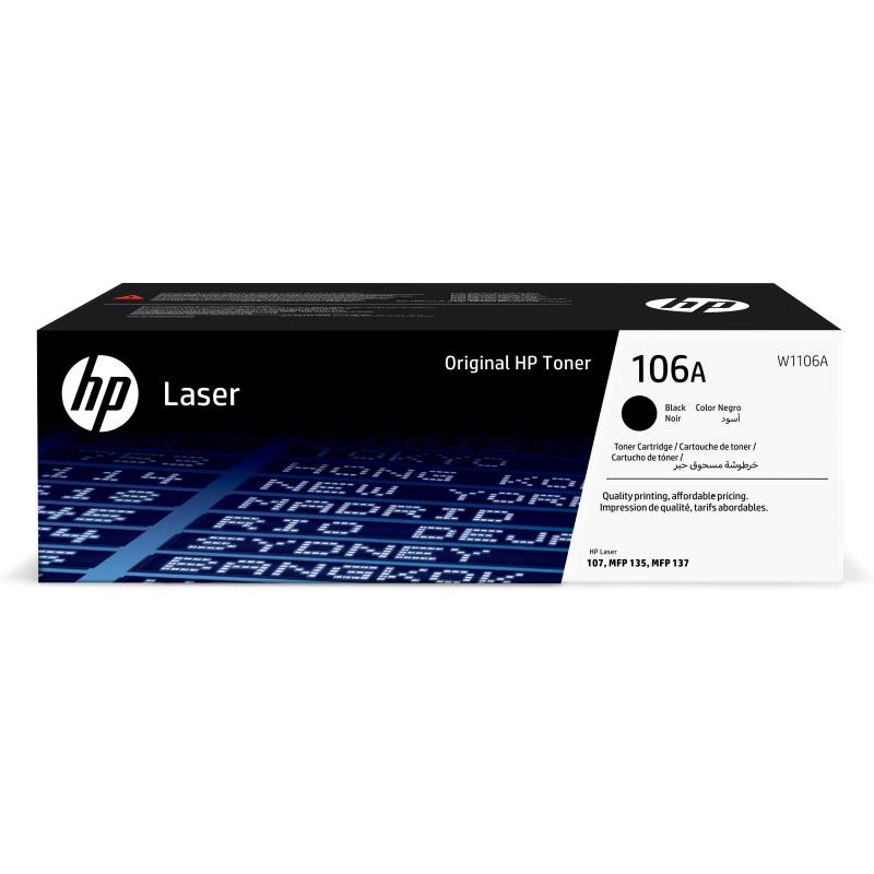 Hp cartuccia toner nero originale laserjet 106a
