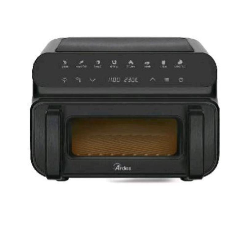 Ardes friggisana grill (arfrya12gp) - friggitrice ad aria 10 lt - displ touch - 2 resist