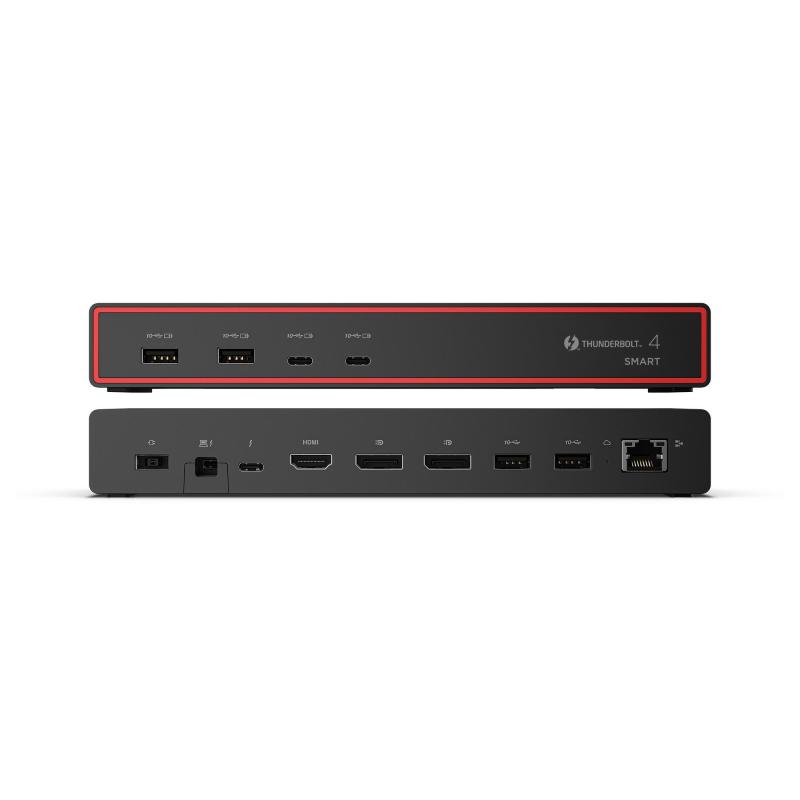 Lenovo thinkpad thunderbolt 4 smart dock gen2 7500 cablato nero