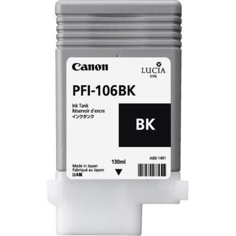 Canon pfi-106 bk cartuccia d\`inchiostro 1 pz originale nero per foto