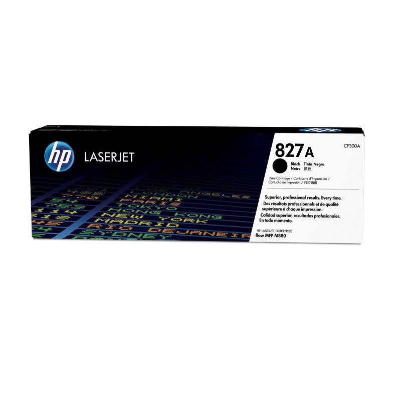 Hp cartuccia toner originale nero laserjet 827a