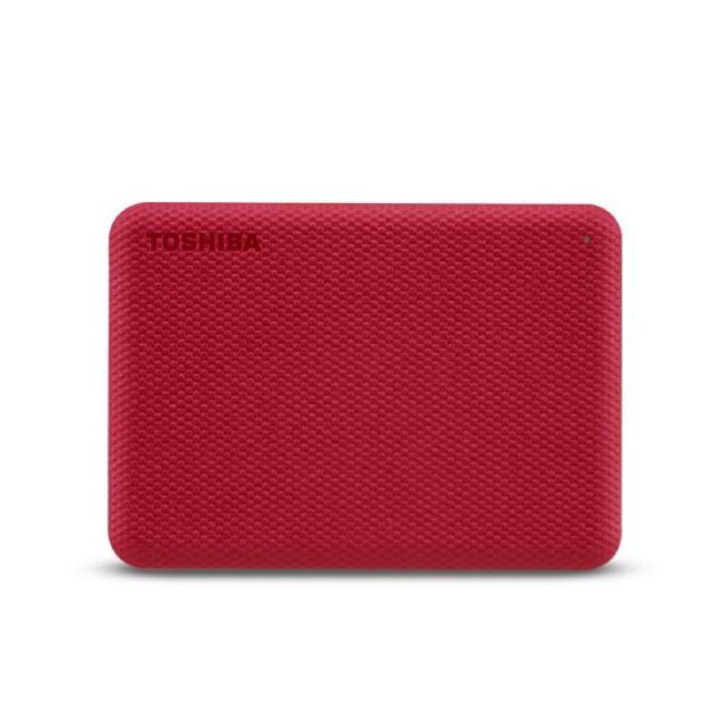 Toshiba canvio advance disco rigido esterno 2 tb rosso
