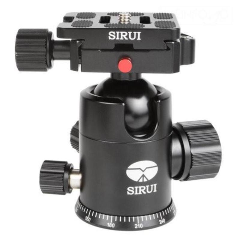 Sirui g-20kx testa per treppiede nero alluminio 1/4\ palla
