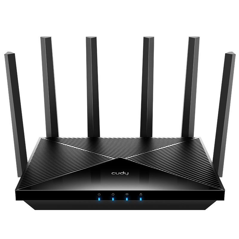 Cudy WR11000 router wireless 2.5 Gigabit Ethernet Tri-band (2,4 GHz/5 GHz/6 GHz) Nero
