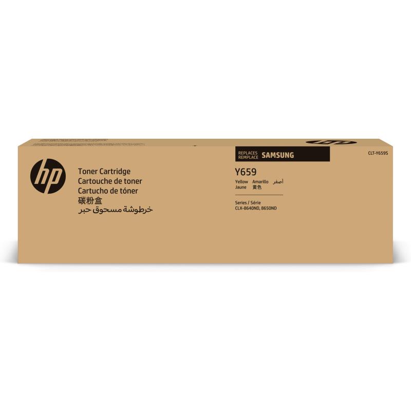 Samsung cartuccia toner giallo originale hp clt-y659s