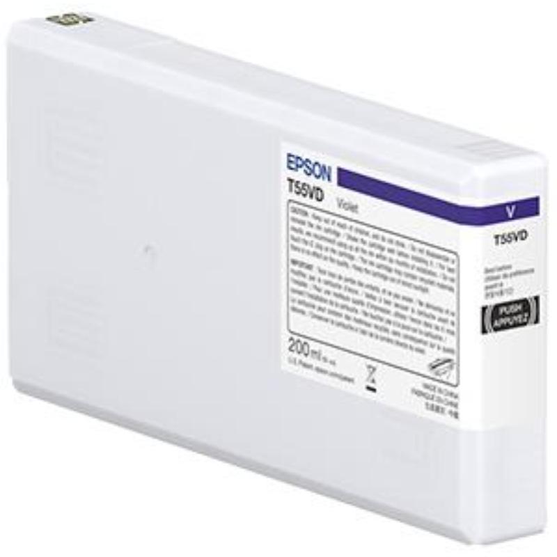Flacone epson t55wd violet c13t55wd00 200ml per surecolor p5300