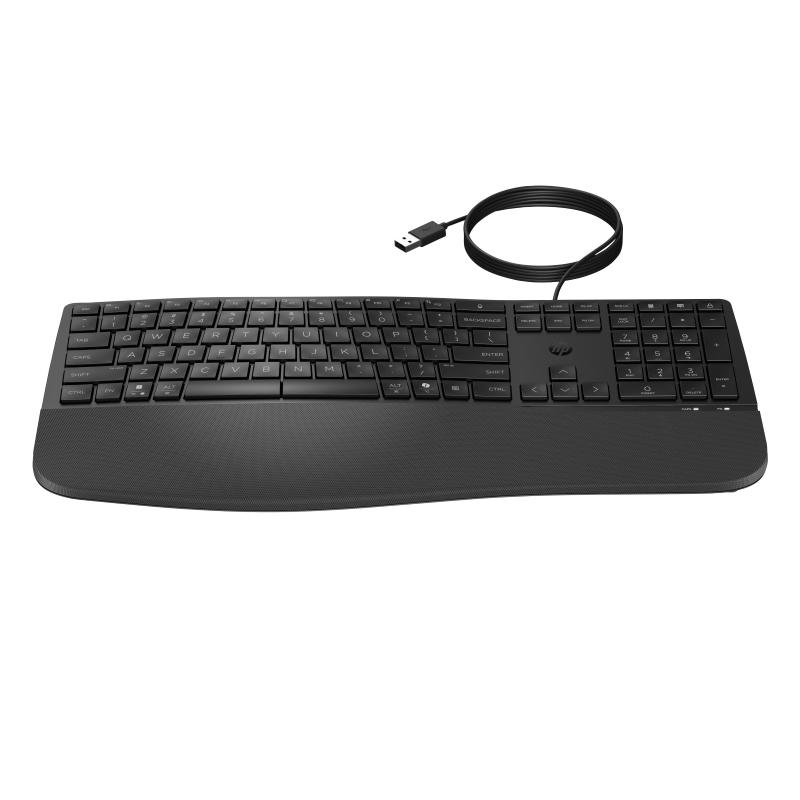 HP HP 485 Comfort Wired Keyboard - Immagine 4