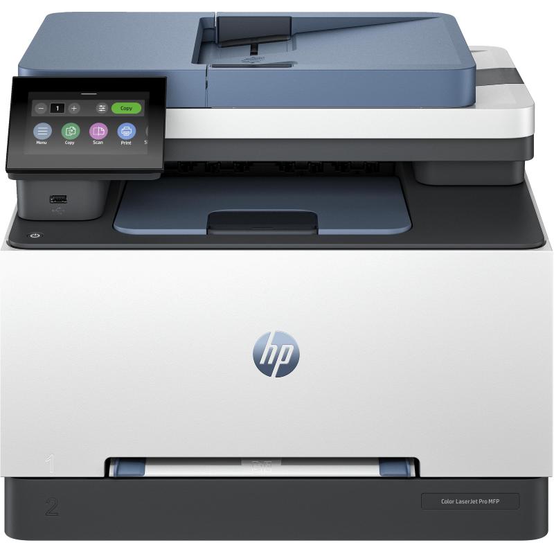 Hp multifunzione laser a4 colore, officejet pro 3302sdw, serie 3000, 25ppm, adf, cis, fronte/retro, usb/lan/wifi, 3 in 1