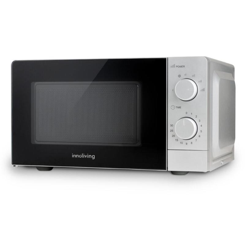 Innoliving forno microonde 19lt700w silver inn-860