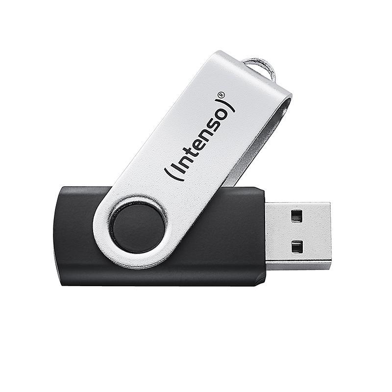 Intenso usb-stick office line, 256 gb, usb-a, 3.2 gen 1x1, schwarz-silber, 256 gb, usb typ-a, 3.2 gen 1 (3.1 gen 1), dre