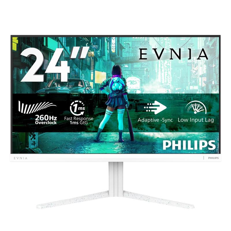 Philips 24M2N3201P Monitor PC 23,8" Full HD IPS 260 Hz (Bianco)