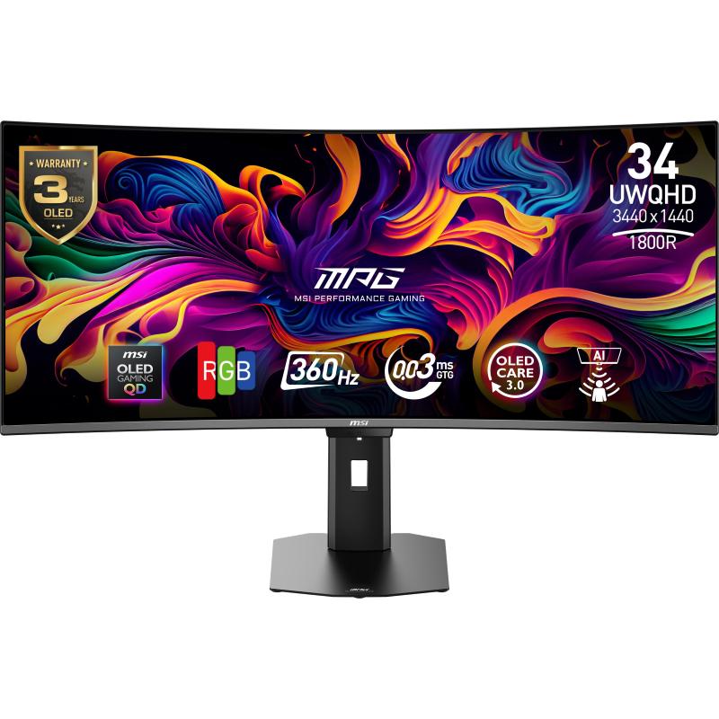 Msi Italia Neri Mpg 341Cqr Qd-Oled X36 | Msi Monitor Gaming - Immagine 7