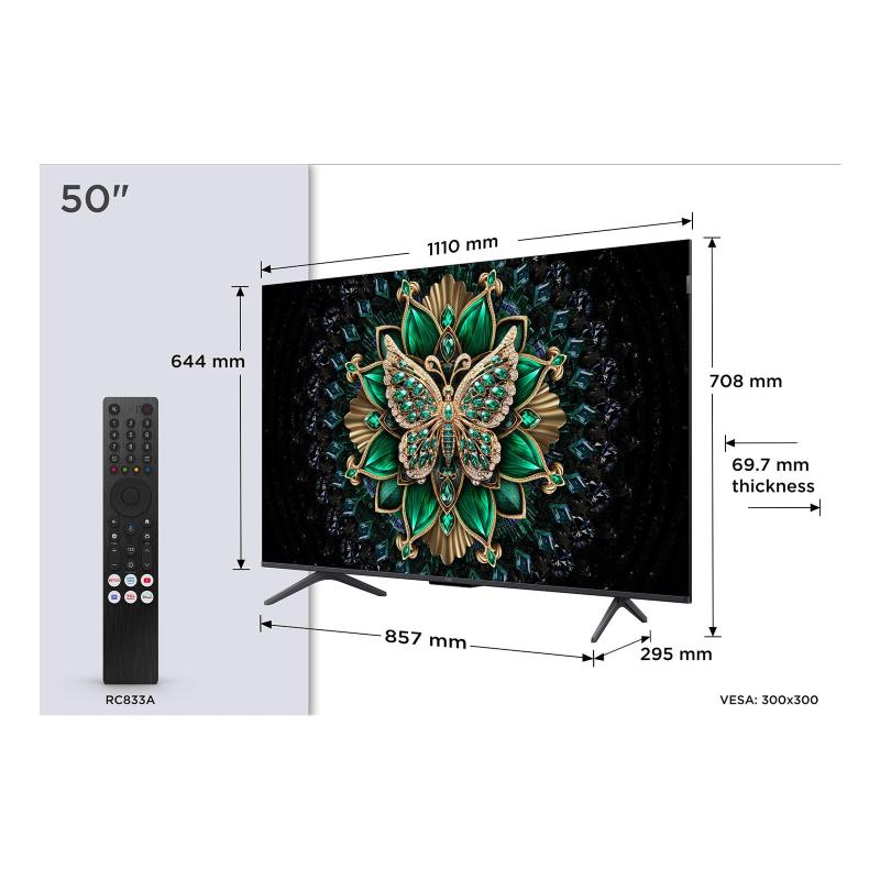 Tcl smart tv 50 qd-mini led
