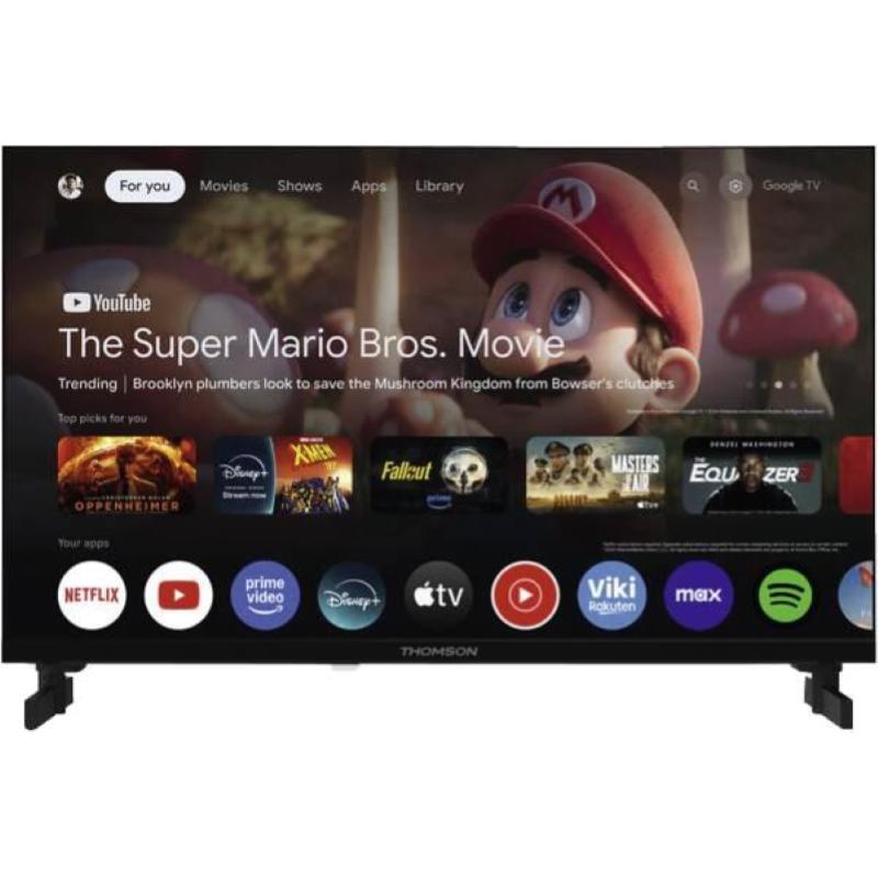 Tv 24 thomson led smart ada. 12v t2/c2s2 google tv