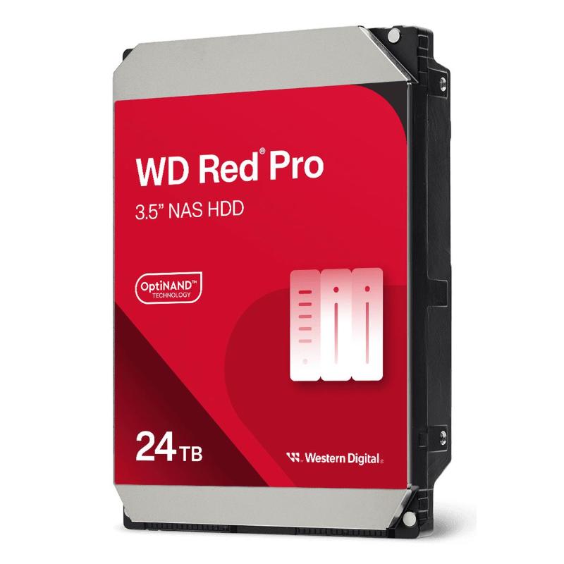 Western digital hdd 24tb wd red pro 512mb 7200rmp sataiii 3.5