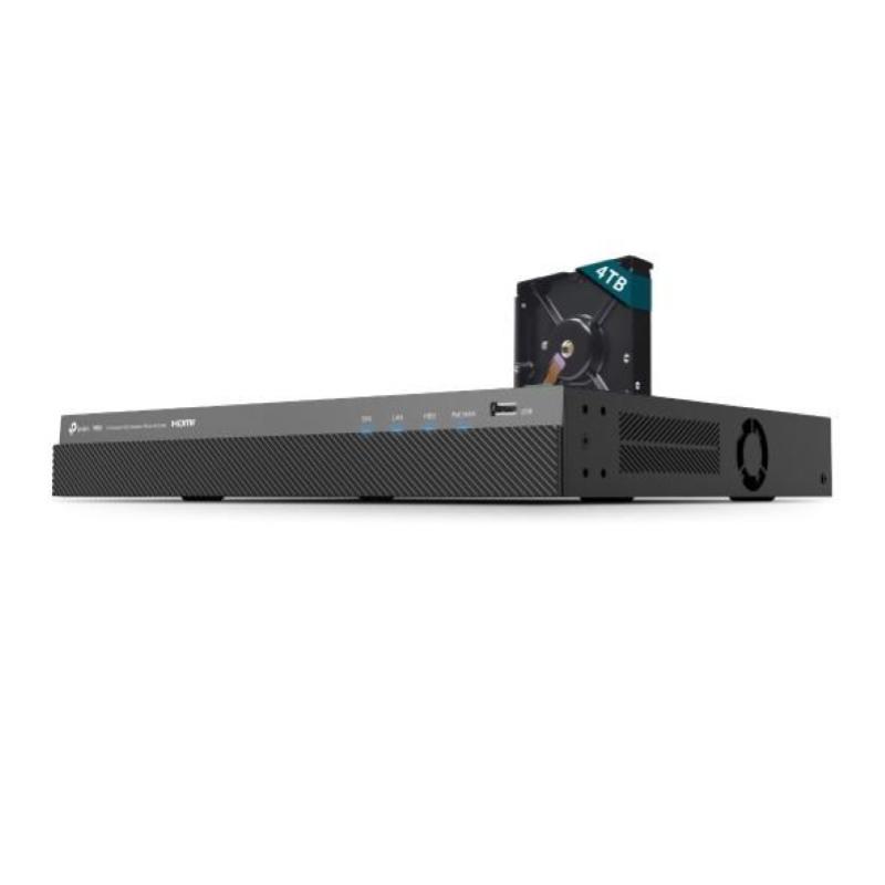 Tp-link vigi viginvr2016h-16mp4tb videoregistratore di rete (nvr) nero