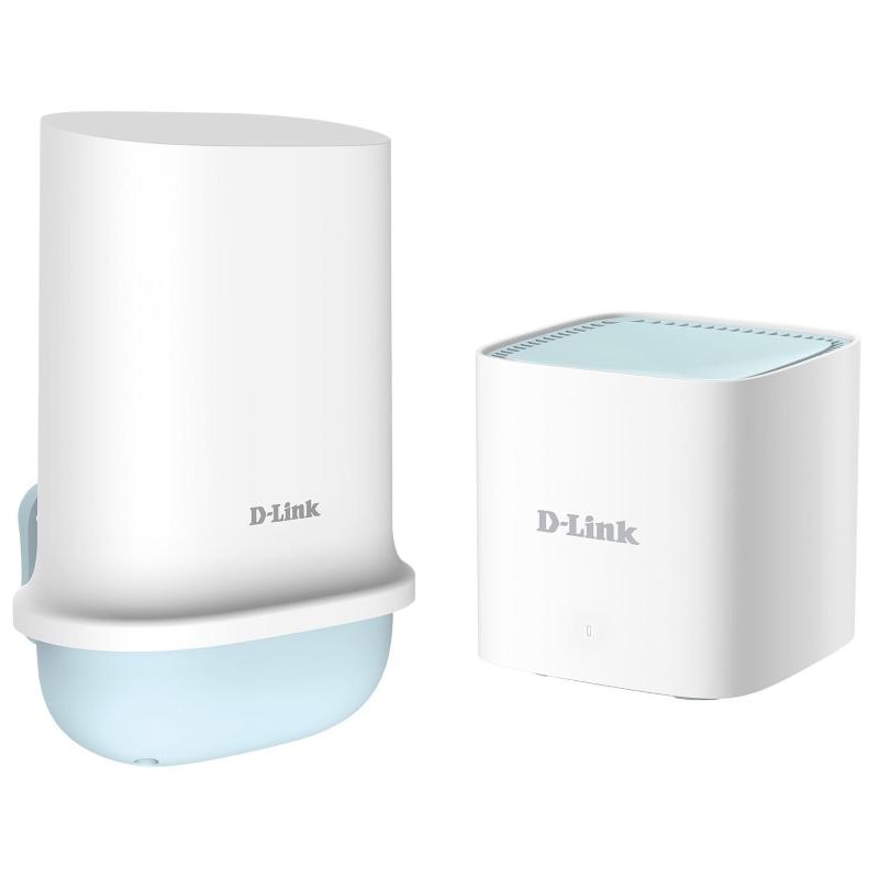 D-link dwp-1010/kt sistema wi-fi mesh dual-band (2.4 ghz/5 ghz) wi-fi 6 (802.11ax) bianco 2 5g interno