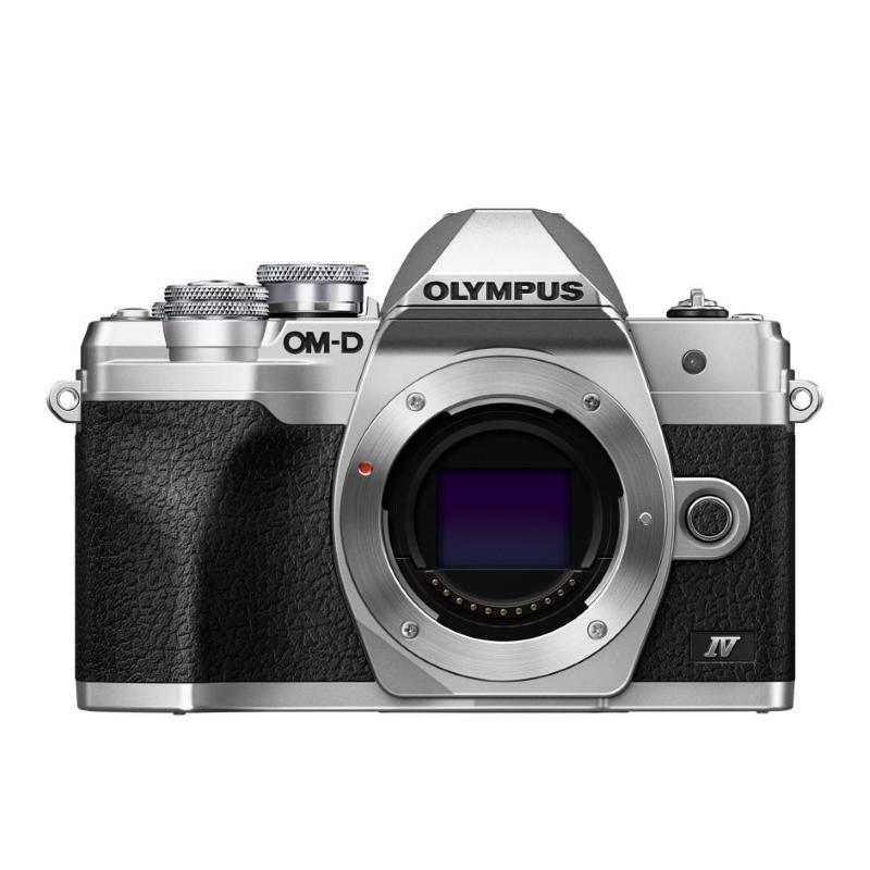 Olympus om-d em10 mark iv 4/3\ corpo milc 20,3 mp live mos 5184 x 3888 pixel argento