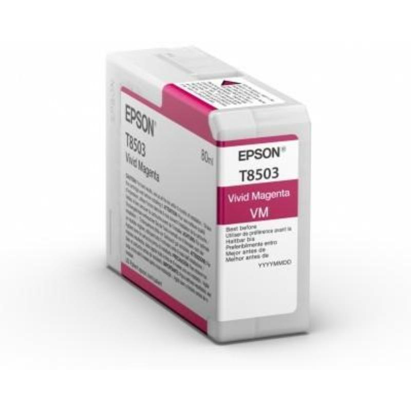 Epson t8503 cartuccia d\`inchiostro 1 pz originale magenta vivido