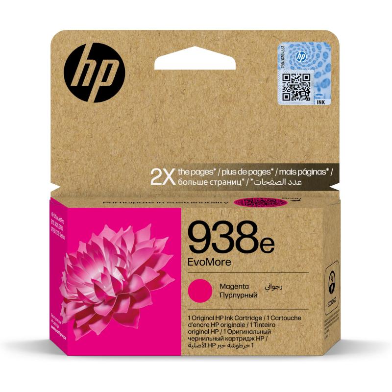 Hp cartuccia di inchiostro magenta originale 938e evomore