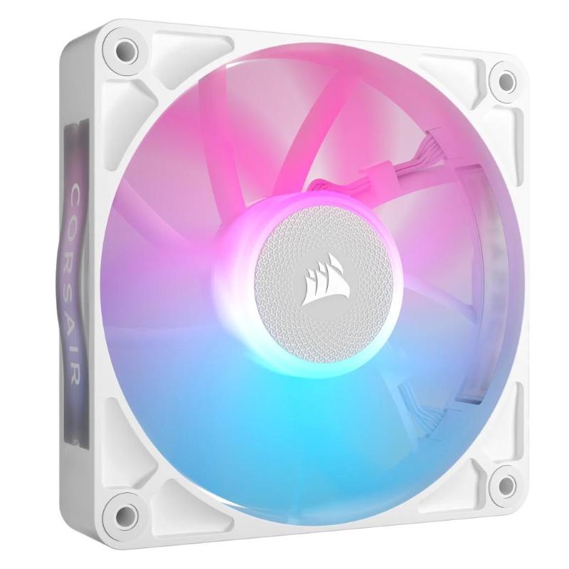 Corsair icue link rx120 rgb case per computer ventilatore 12 cm bianco 1 pz