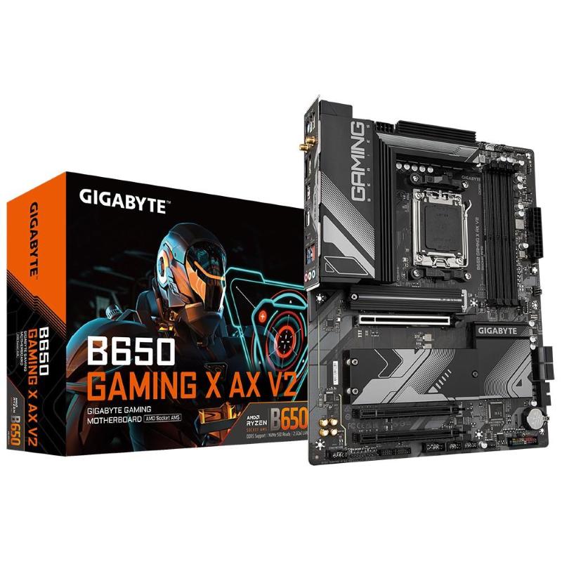 Gigabyte b650 gaming x ax v2 scheda madre amd b650 presa di corrente am5 atx