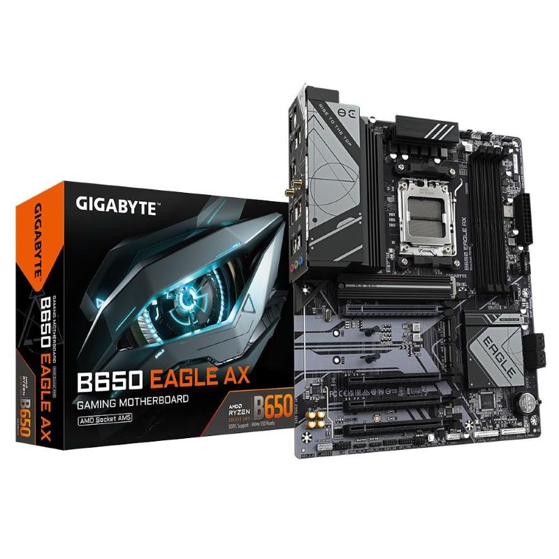 Gigabyte b650 eagle ax scheda madre amd b650 presa di corrente am5 atx