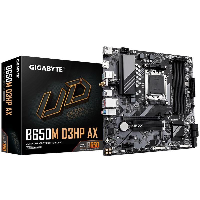 Gigabyte b650m d3hp ax scheda madre amd b650 presa di corrente am5 micro atx