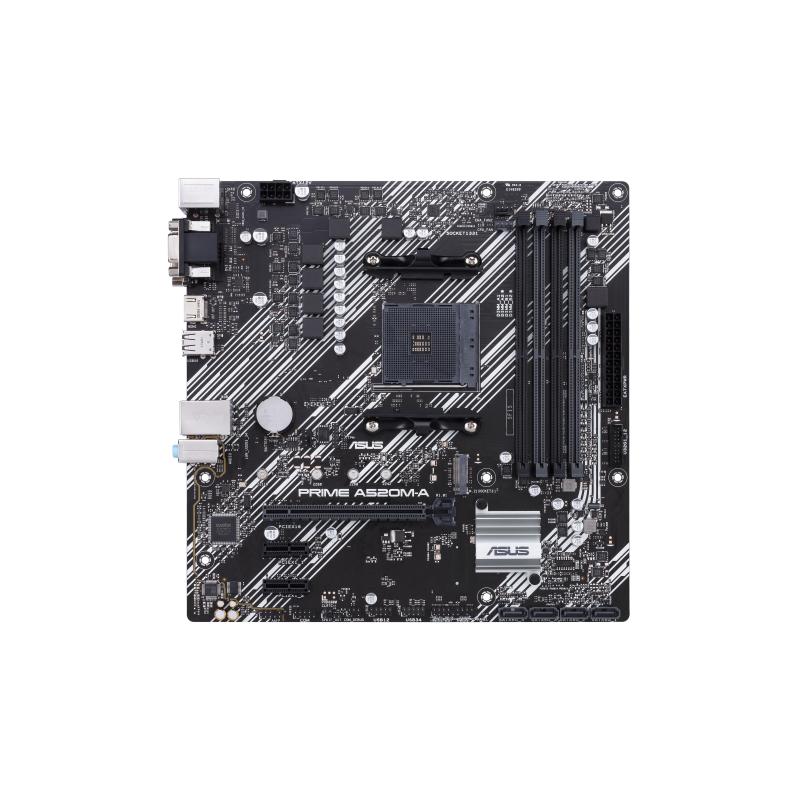 Asus prime a520m-a ii/csm amd a520 socket am4 micro atx