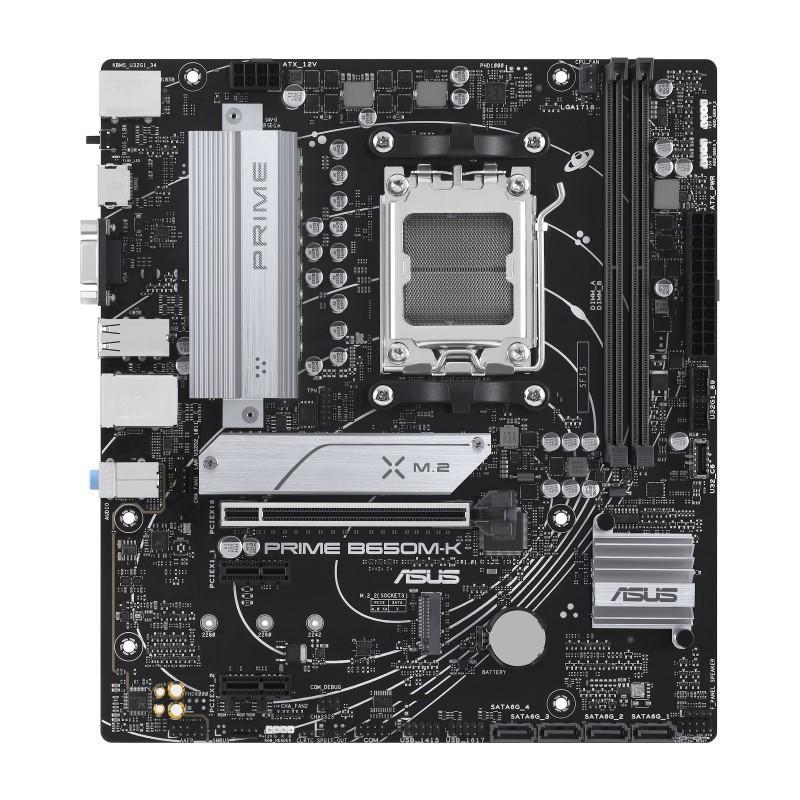 Asus prime b650m-k amd b650 presa di corrente am5 micro atx