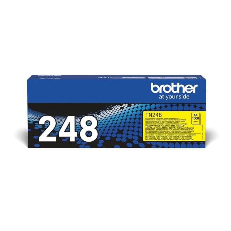 Brother tn-248y cartuccia toner 1 pz originale giallo