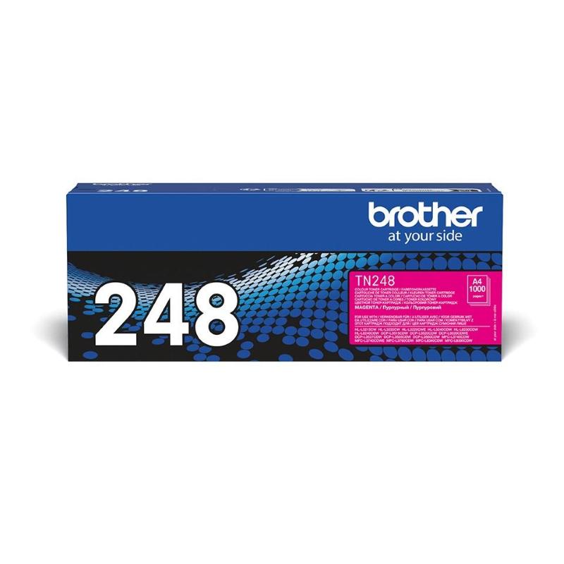 Brother tn-248m cartuccia toner 1 pz originale magenta