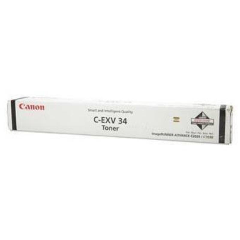 Canon c-exv 34 cartuccia toner 1 pz originale nero