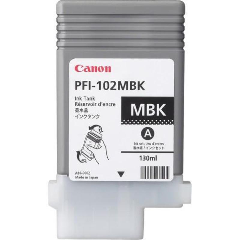 Canon pfi-102mbk cartuccia d\`inchiostro originale nero opaco