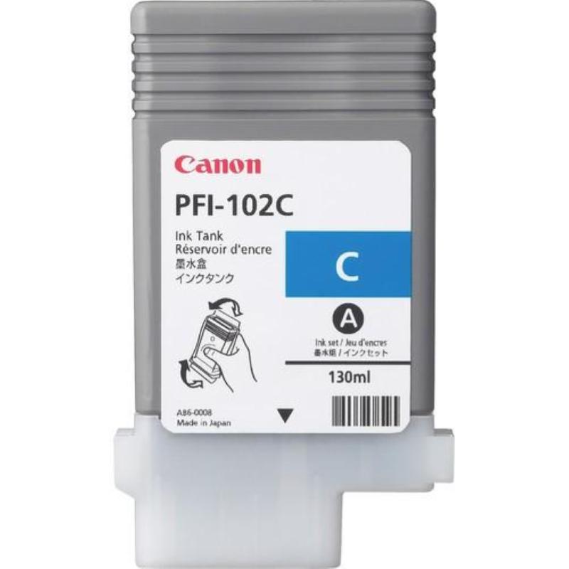 Canon pfi-102c cartuccia d\`inchiostro originale ciano