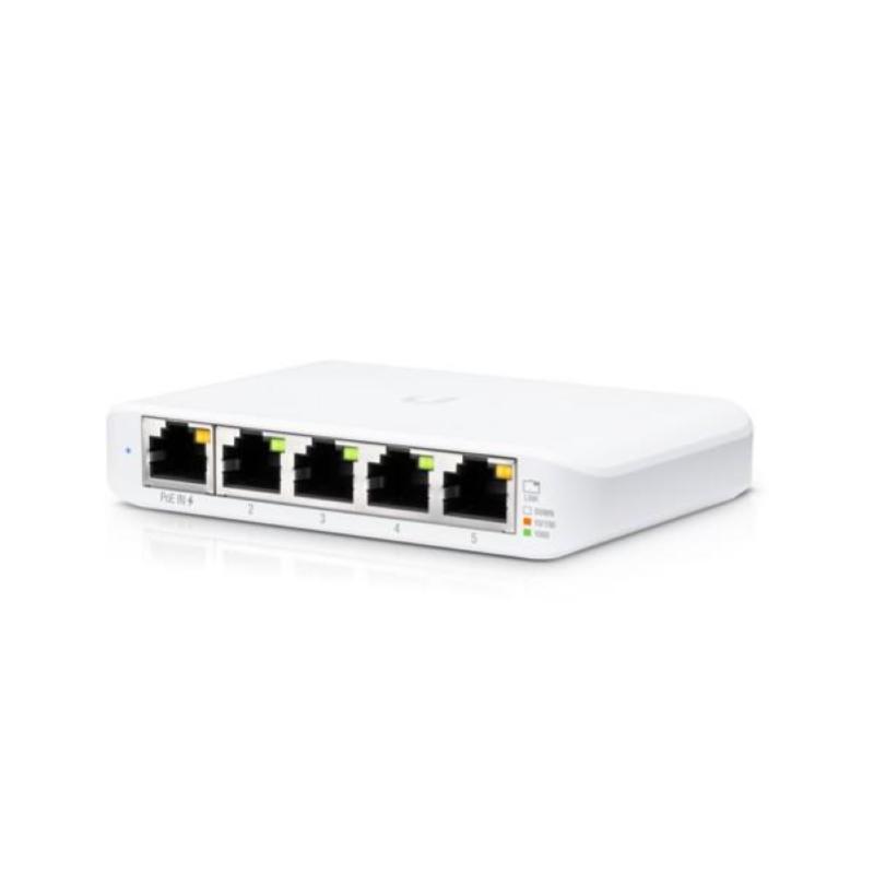 Ubiquiti unifi switch flex mini (3-pack) gestito gigabit ethernet (10/100/1000) supporto power over ethernet (poe) bianco