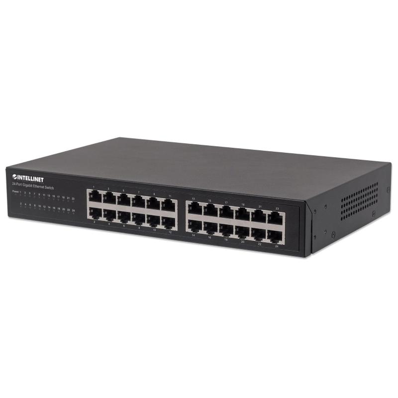 Switch Gigabit 24X 10/100/1000 RJ45 desktop/rack 561273 - Immagine 4
