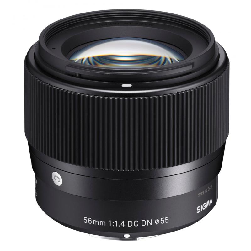 Sigma 56mm f1.4 dc dn milc teleobiettivo nero